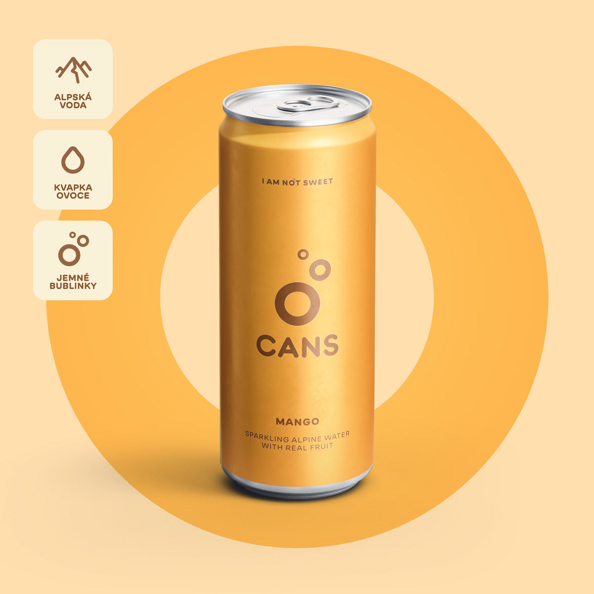 CANS MANGO -- 24 × 330ml