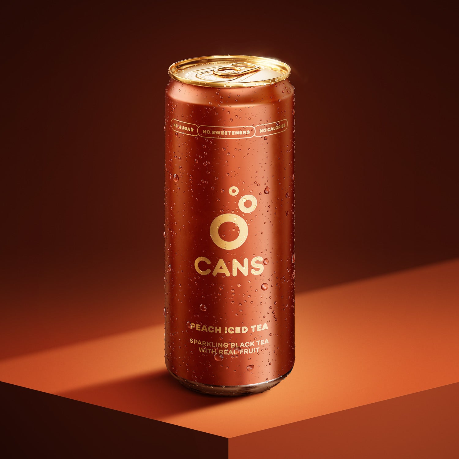 CANS Iced Tea Broskyňa -- 24 × 330ml