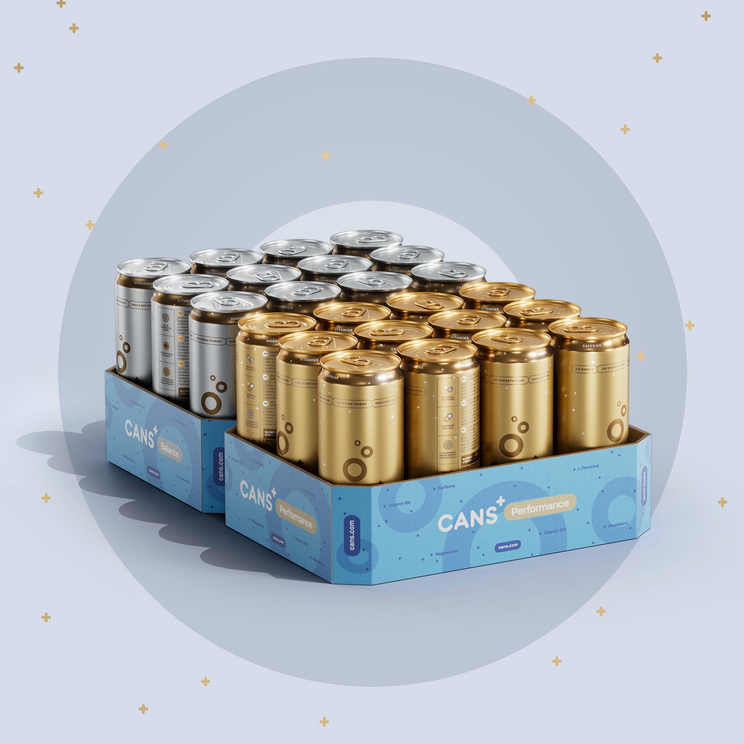 CANS+ Mix - 24 × 330ml -- Performance + Balance